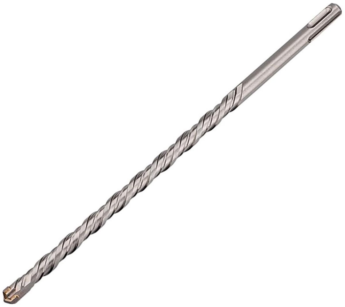 Boorhamerboor - Steenboor betonboor - Beton boren - Wolfraamcarbide snijtanden - 6-25 mm - Grijs