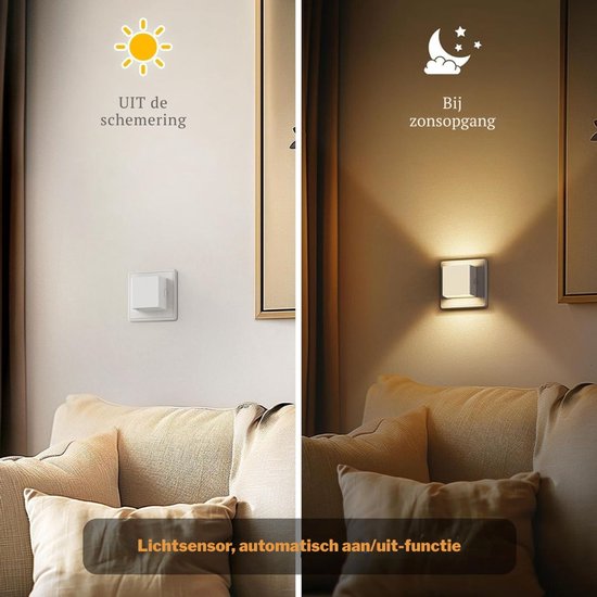 CRLYN® Nachtlampje Stopcontact - Nachtlampje Volwassenen - Nachtlampje Kinderen van CRLYN — afbeelding 3