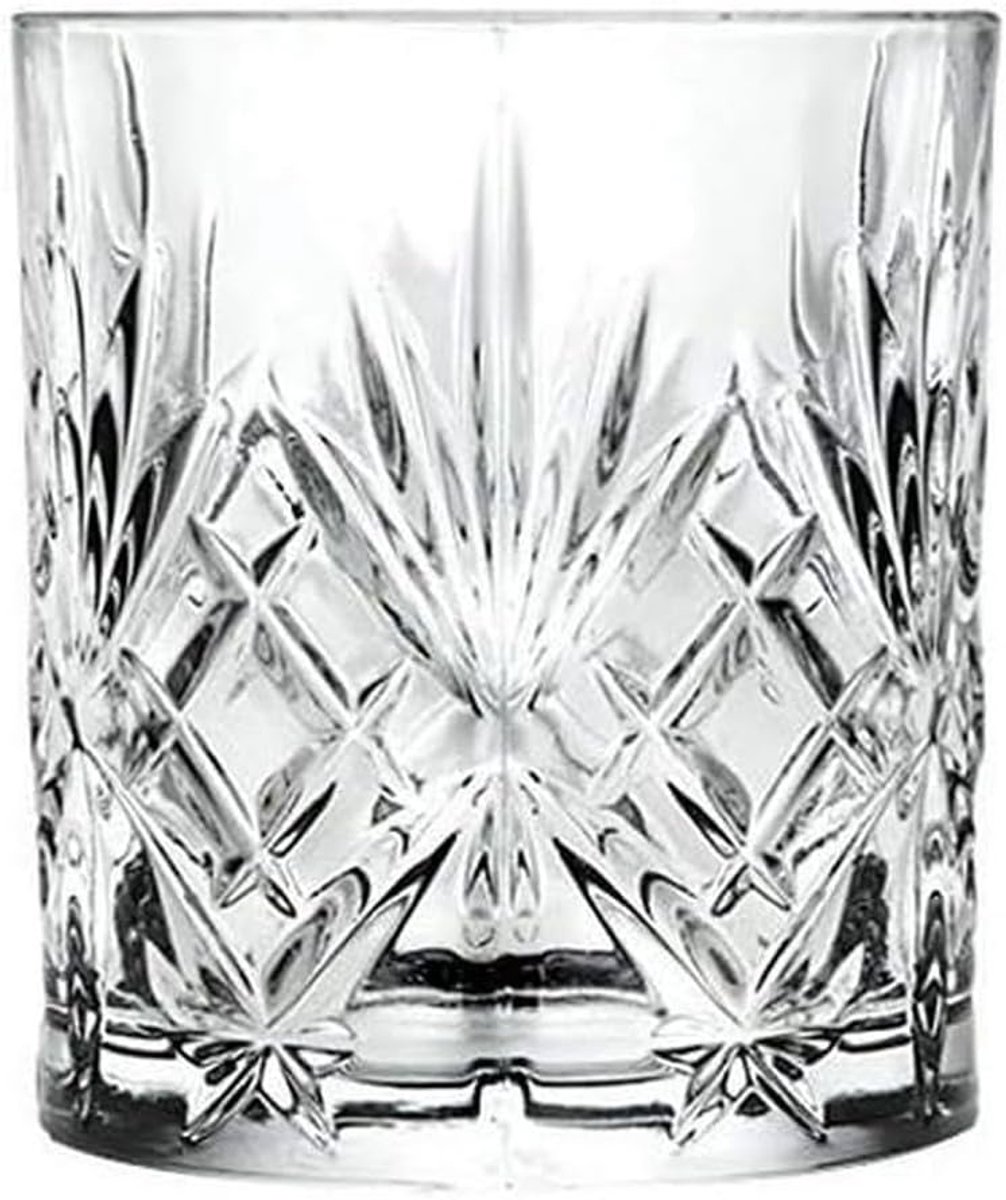 RCR Cristalleria Italiana S.p.a. Line Melodia - bittere en sterke drank glazen van modern glas, 6 kristallen glazen, 8 - ShopVlot