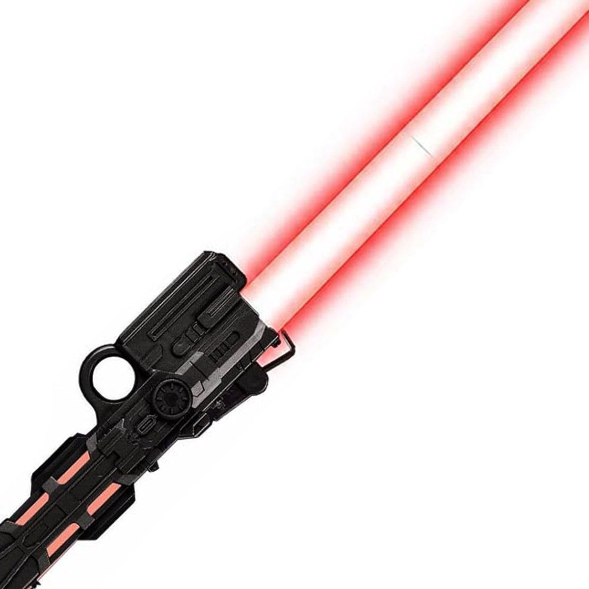 Lichtschwert voor Kinder, RGB 7 Farben LED Laserschwert, Laser Sword met Beleuchtung & Sound, Elektronische Spielzeug-Lichtschwert voor Halloween Verkleidung, Silvester-Partyzubehör, Zwart