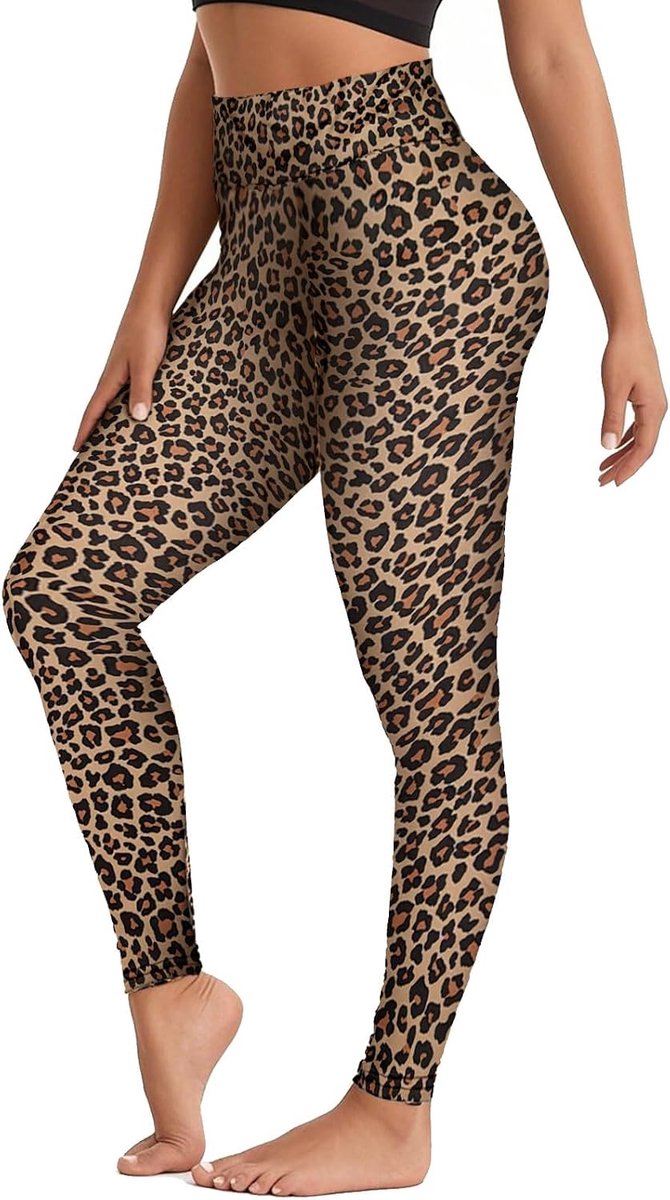 taille leggings voor vrouwen dames dames dieren luipaard all-over print rekbare legging stretch yoga workout niet doorzichtig leggings cyclus legging