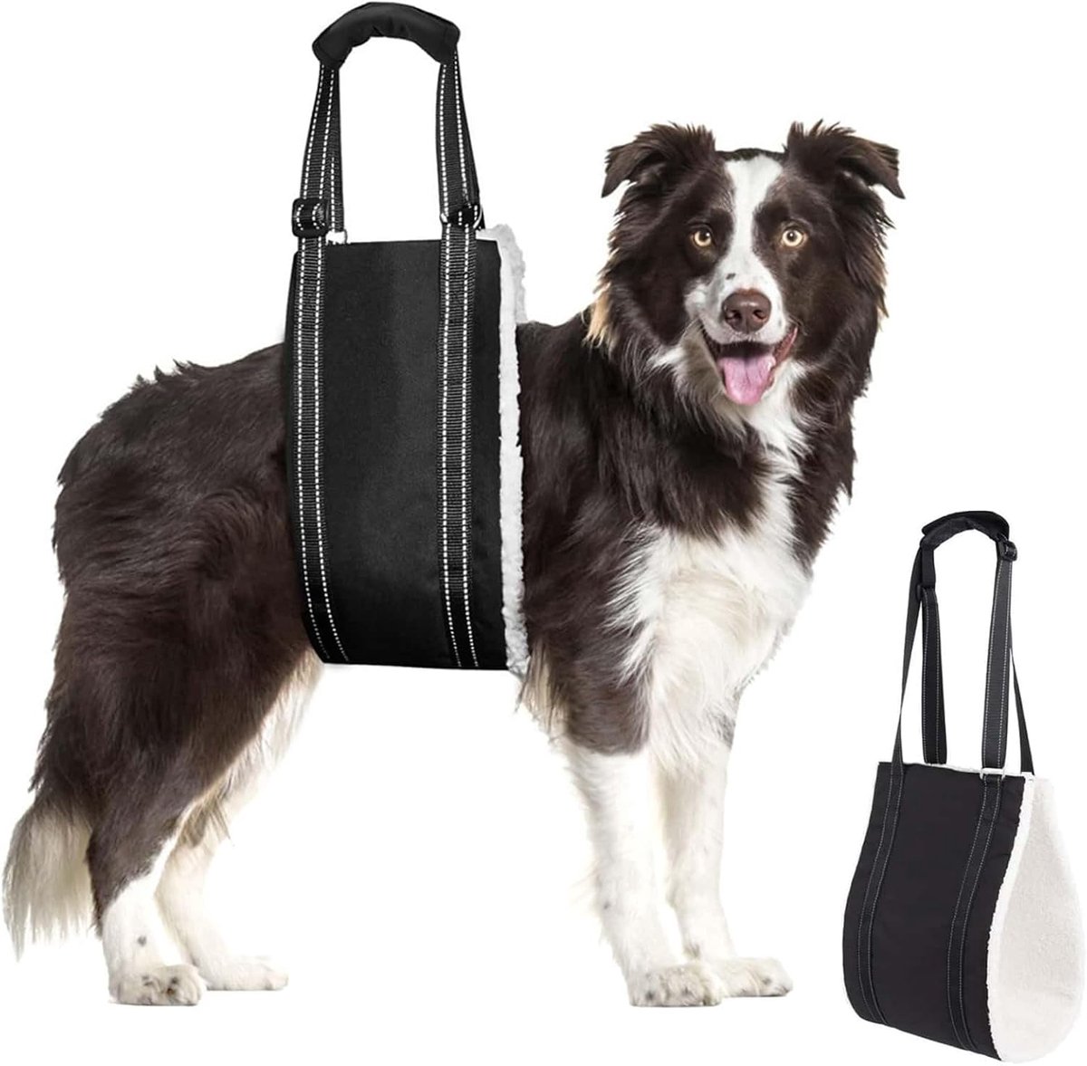 hond, verstelbare hondendraaghulp voor de ondersteuning van gehandicapten en oudere honden, om veiligheidsondersteuning voor kleine, middelgrote en grote honden te ondersteunen (XL)
