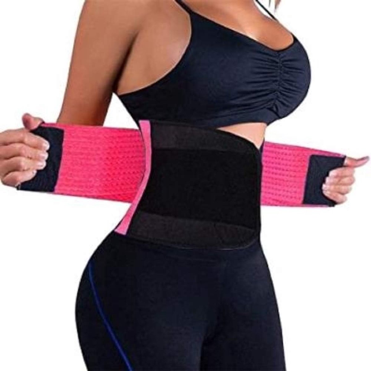 Waist Trainer Belt voor vrouwen - Waist Cincher Trimmer - Slimming Body Shaper Belt - Sportgordelgordel (UP Graded)
