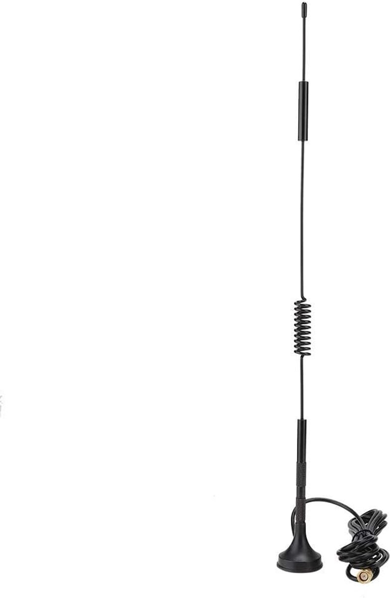 SnelShoppen - SMA Antenne 18dBi High Gain 4G/3G/2G GSM LTE Buitenantenne met Magnetische Basis 36cm Hoogwaardige 4G Metaal Antenne voor Reclame Machin