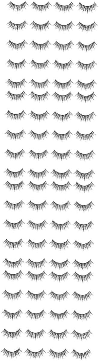 Nepwimpers - Valse wimpers Wimperextensions - Make-up aanbrengen - Natuurlijk effect - 40 paar - Zwart