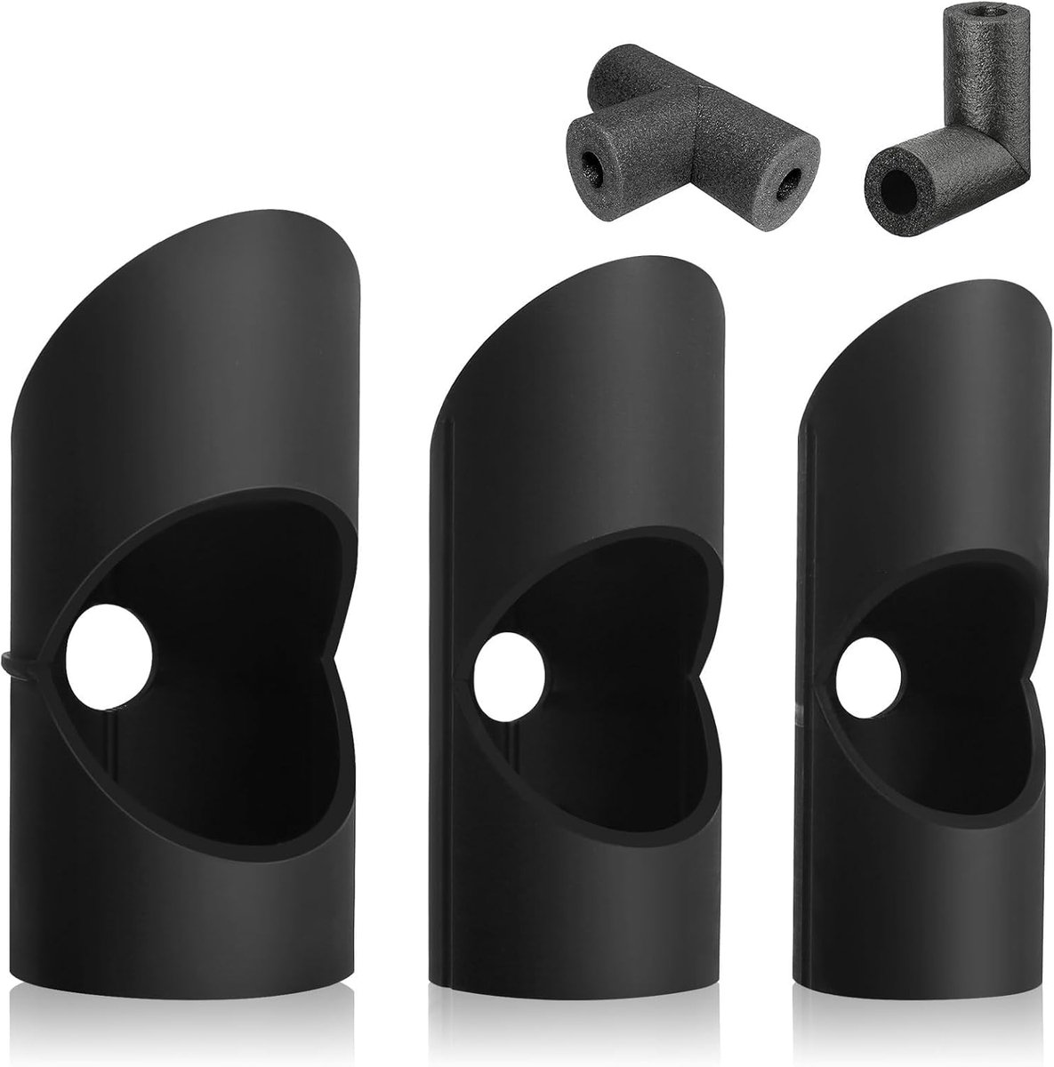 3 Pcs Tube Insulation Template, Foam Tube Cutter, Tool Set Suitable for Tools with Rubber Holders for Copper Tube - ShopVlot