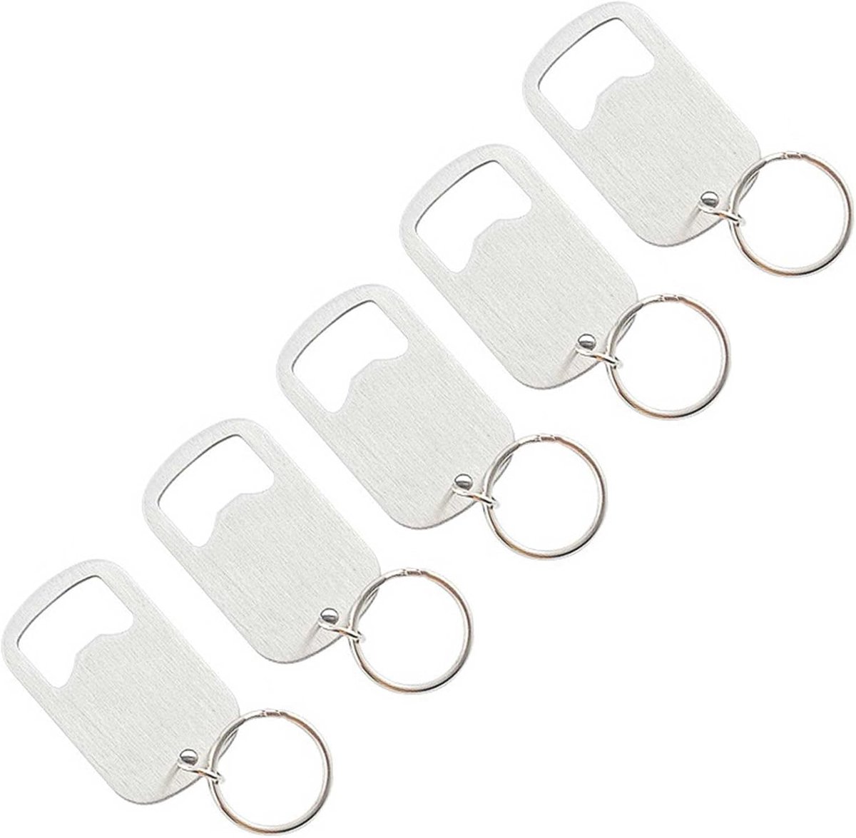 5 Pcs Bottle Opener, Keychain, Beer, Bottle Opener, Stainless Steel, Bottle Opener, Bar, Bottle Opener, Beer Can - ShopVlot