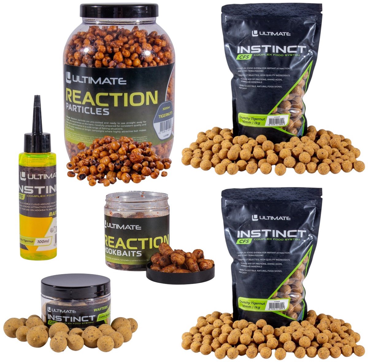 Ultimate Tigernuts Baits Pack - Karper Set