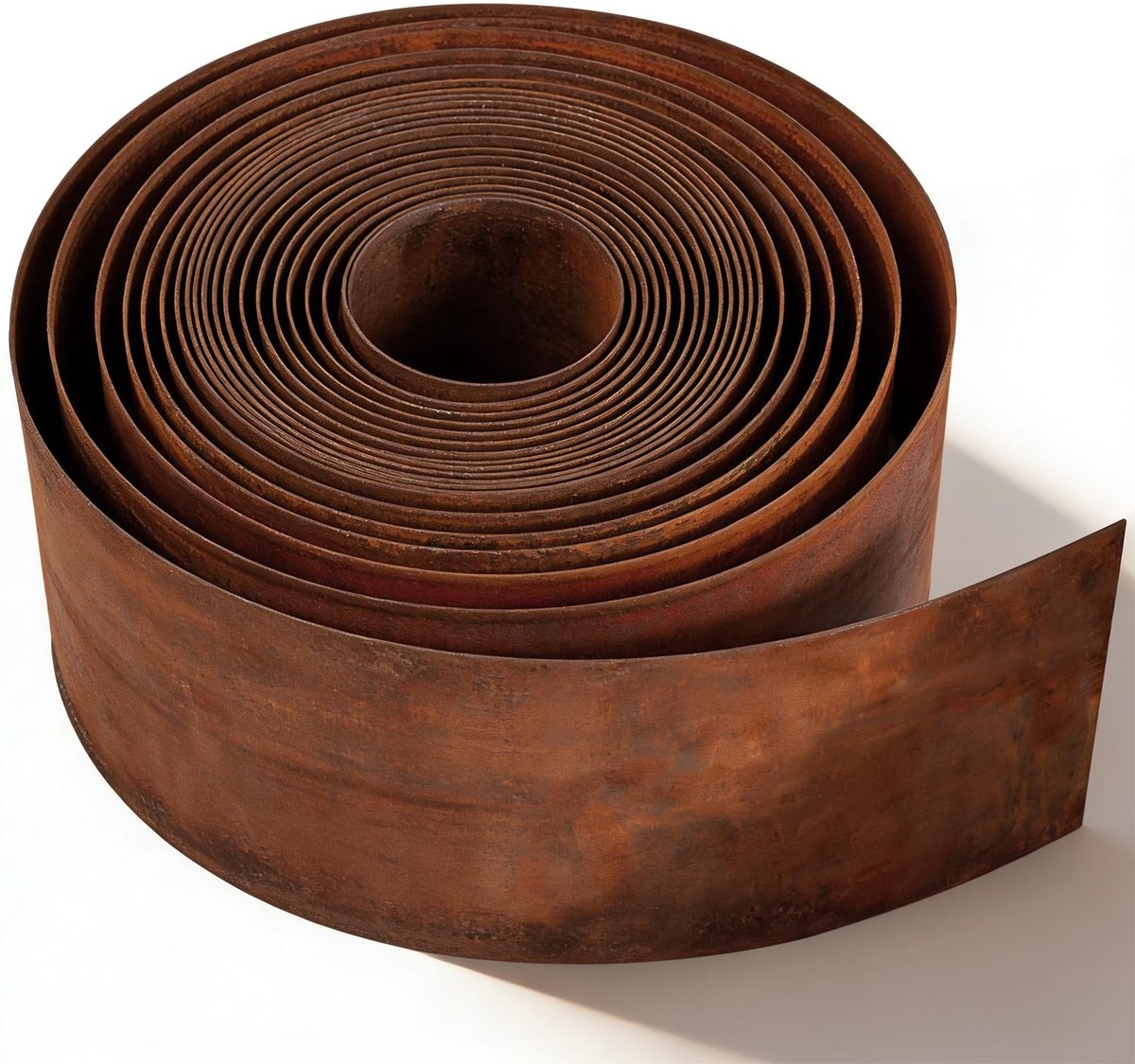 Omgoods - Corten Staal Tuinrand van 10 m met 15 cm Hoogte