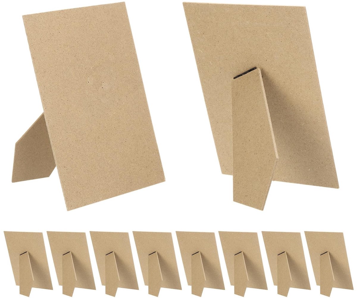 Omgoods - Set van 10 Easel Achterplaten voor Fotolijsten, 4x6 Inch