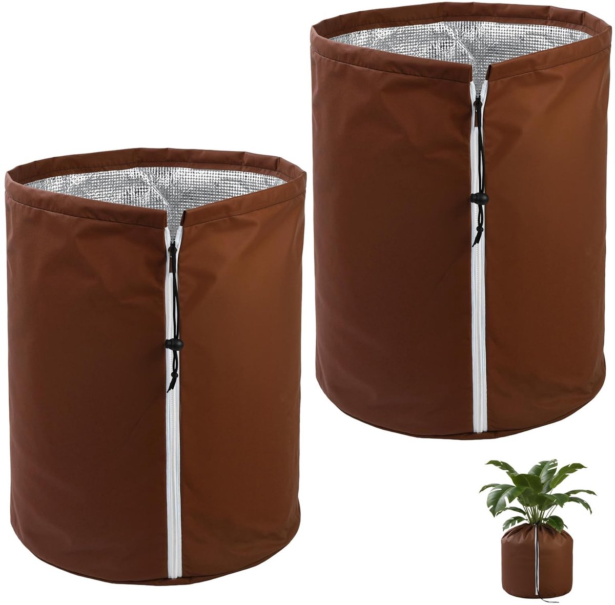 Omgoods - 2 Stuks Thermische Potbeschermers - Isolatie voor Planten