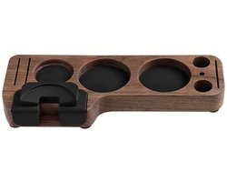 Omgoods - Houten Espresso Tamping Station voor Koffie Organisatie