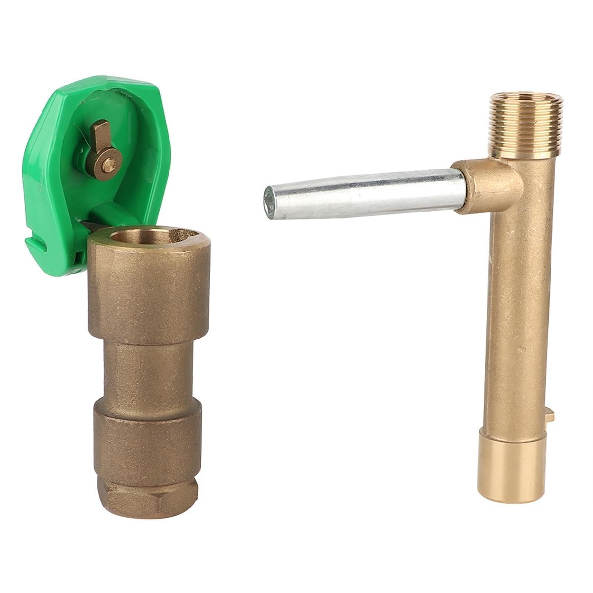 Omgoods- Koppeling Koper - Externe Schroefdraadaansluiting - Irrigatie Tuinsproeier - G1'' Binnendraad - G1'' Buitendraad - Werkdruk 1.5Mpa - Irrigatiekoppeling