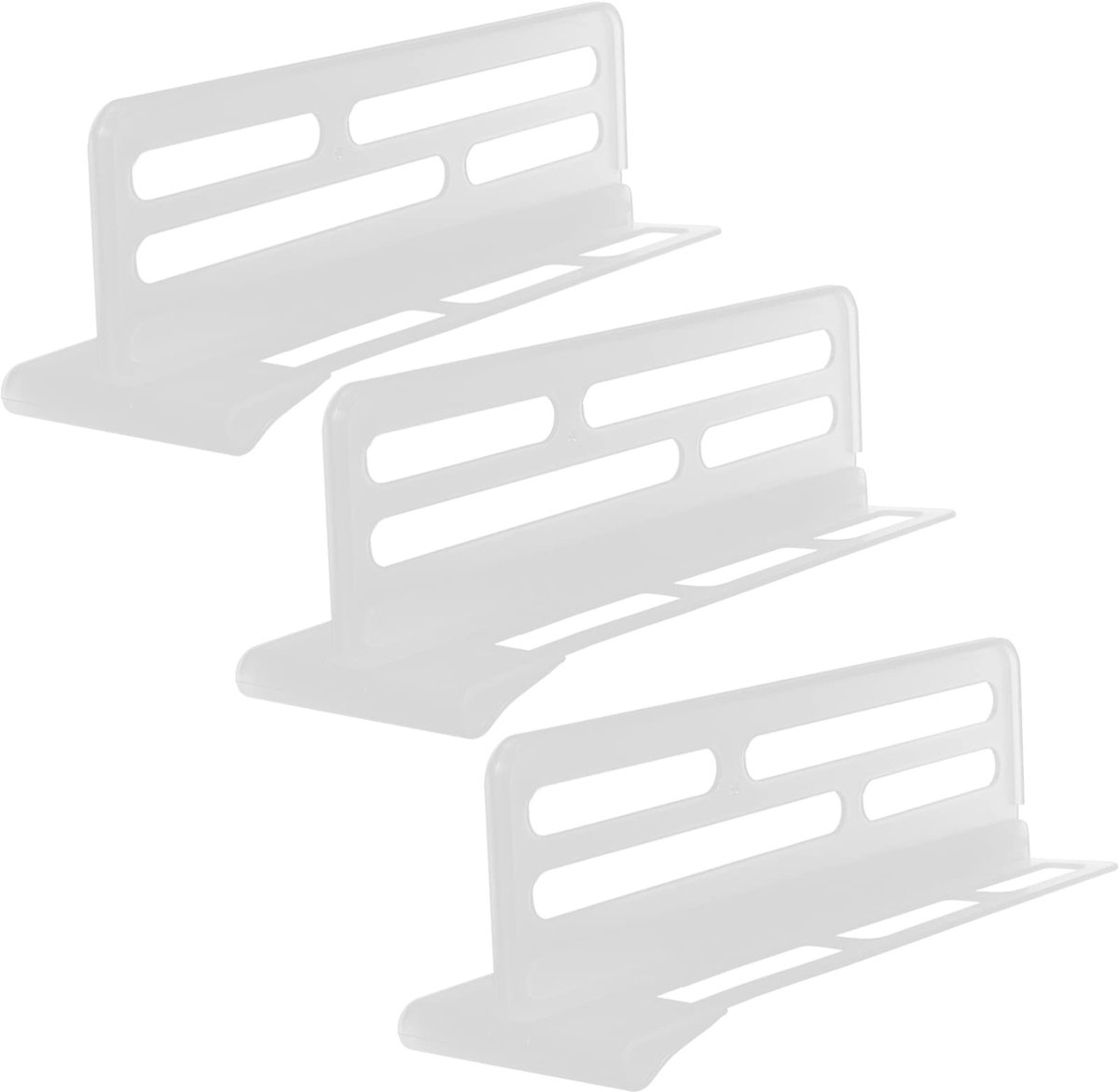 Omgoods - Verstelbare Koelkastverdeler (3 Stuks) voor Optimale Opslag