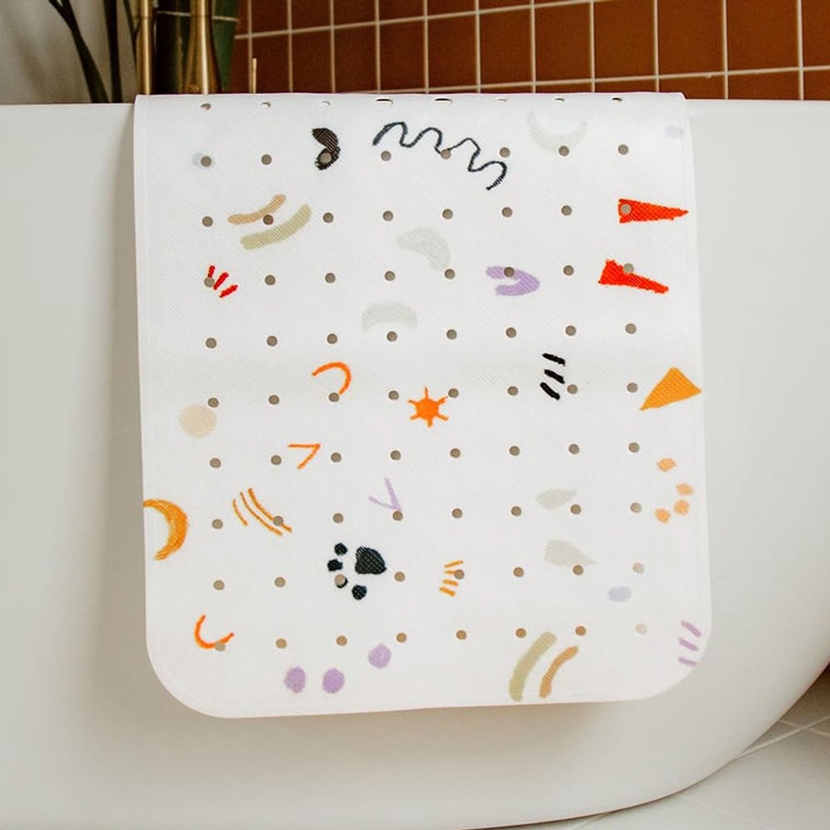 Omgoods - Kindervriendelijke Antislip Badmat met Motief, XL 100 x 40 cm