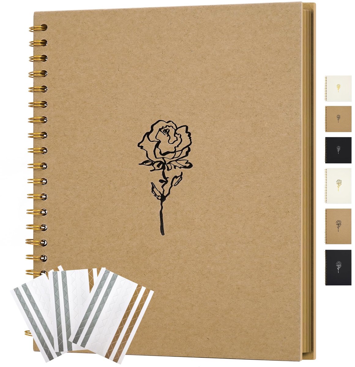 Omgoods - DIY Scrapbook Album 11" x 8" met 40 Pagina's voor Herinneringen