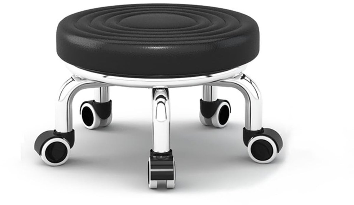 Omgoods - 360° Rotatable Rolstoel Kruk - Multifunctionele Pedal Stool