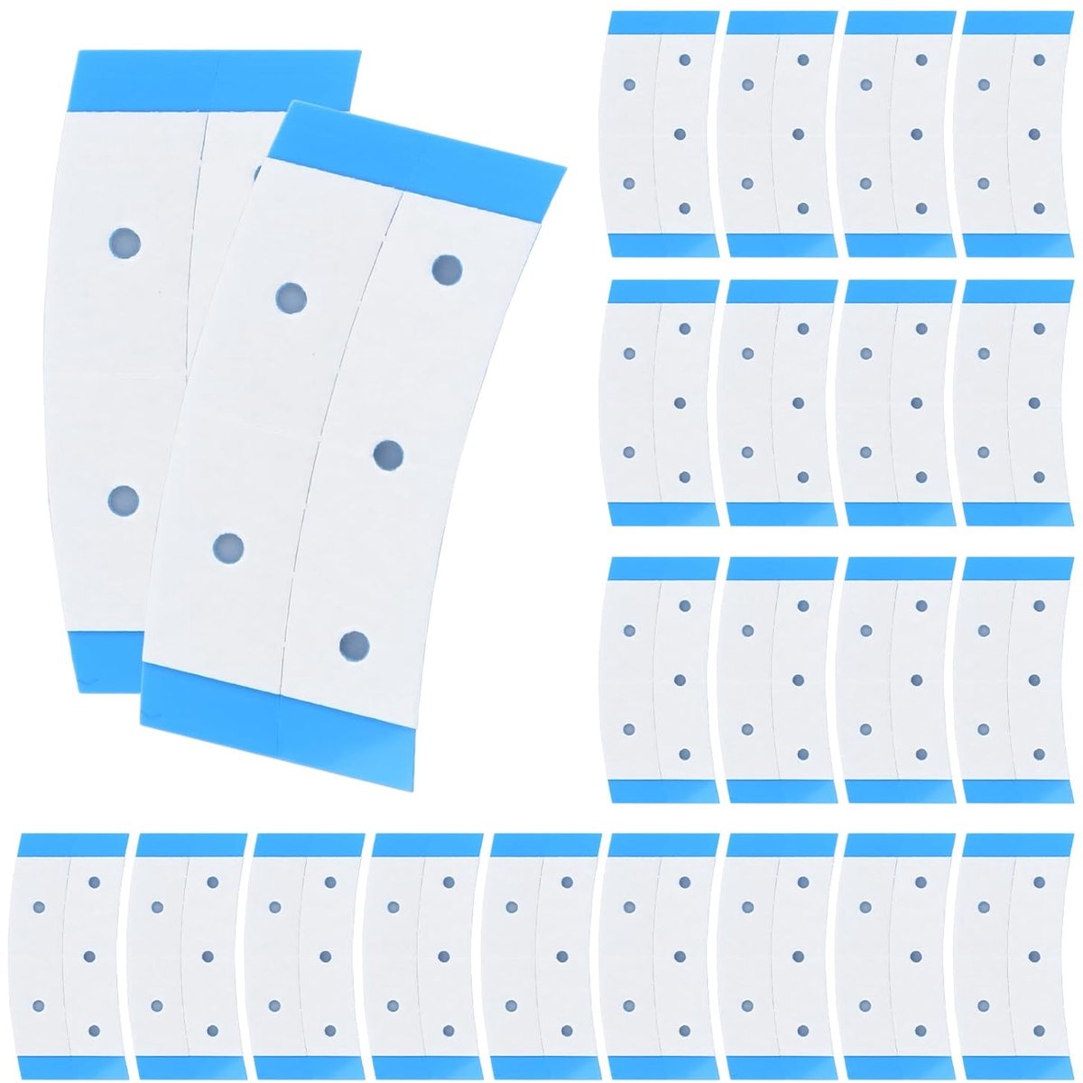 SnelShoppen - 40 Stuks Dubbelzijdige Lijmtape Transparant Hypoallergeen Waterdicht Voor Haar Extensions en Wig Bevestiging