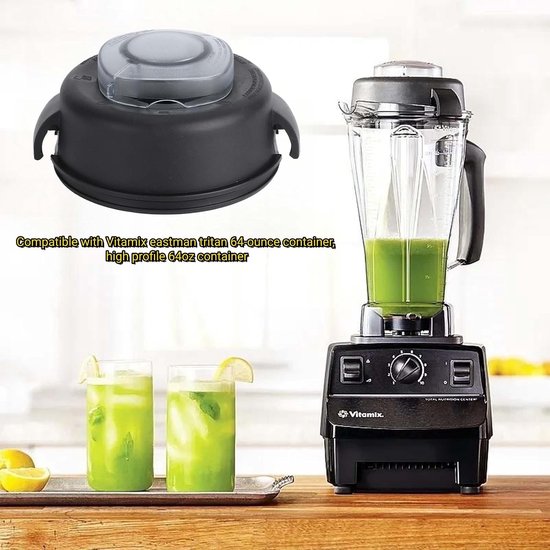 SnelShoppen - Vitamix Deksel en Deksel voor Mixer, Accessoires en Vervangingsonderdelen voor 64Oz Hoge Profiel Mixers, Geschikt voor 5200, 5000, 6000 — afbeelding 5