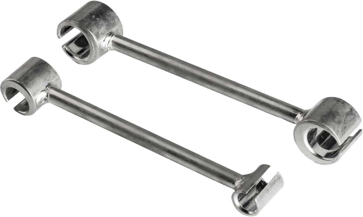 Deur scharnier afstelset - 14-19mm en 23-25mm - duurzaam carbon staal - nauwkeurige afstelling - SnelShoppen
