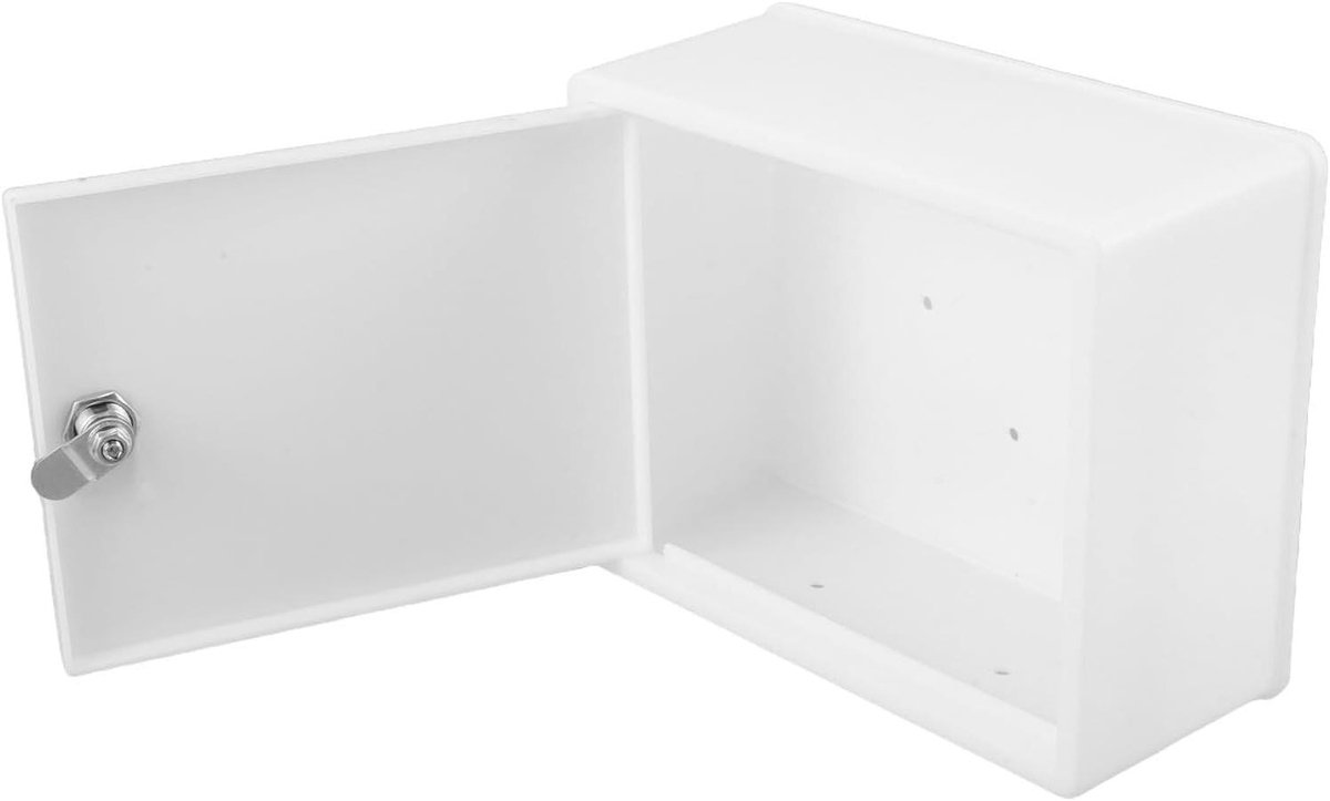 Wandmontage Brievenbus - Pakketkluis Postbox - Post Veilig Opslaan - Met Slot Weerbestendig - 22 x 18 x 9.5 cm