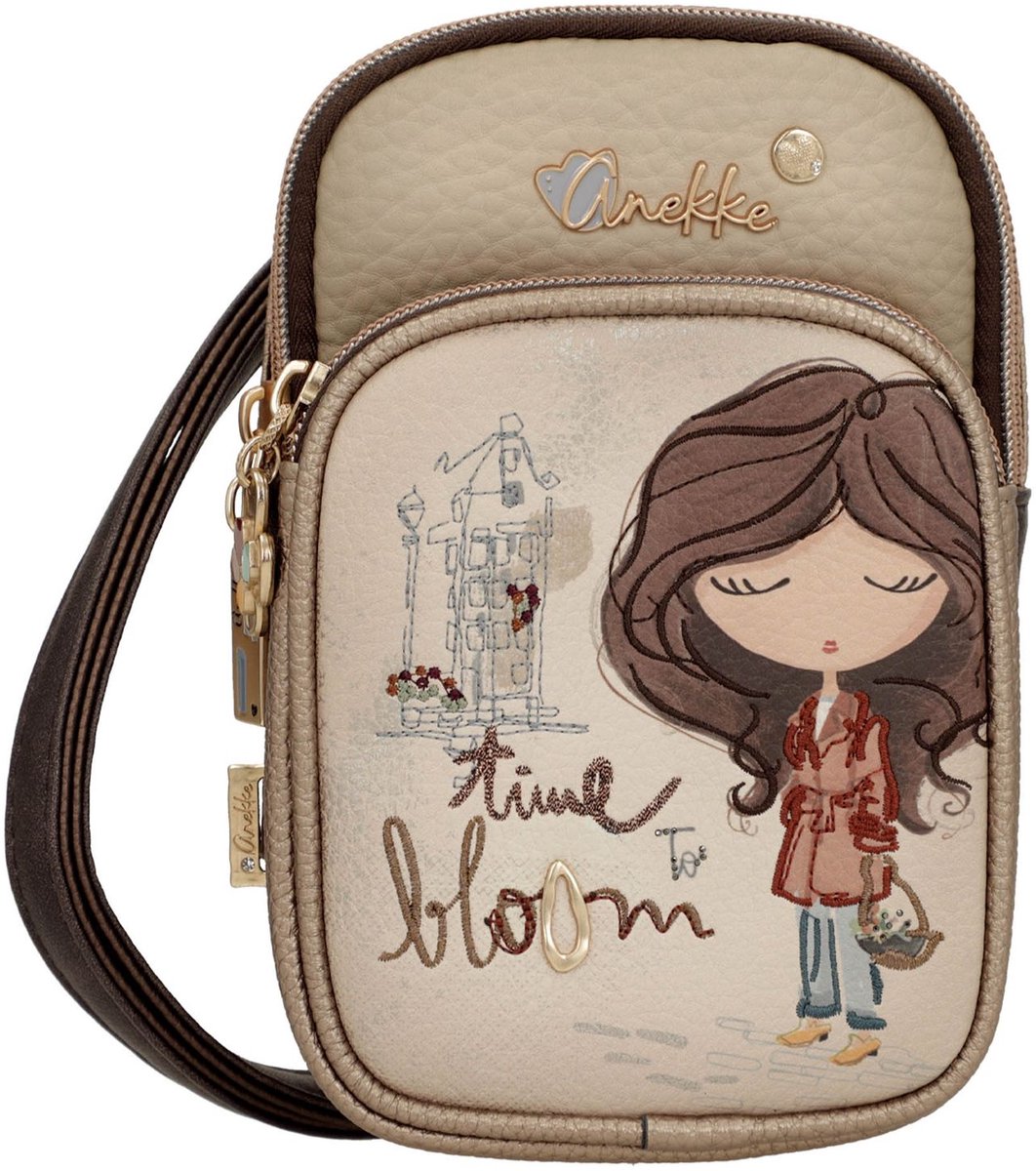 Anekke schoudertas telefoontasje Tulip Mini Crossbody Bag Multicolor veelkleurig