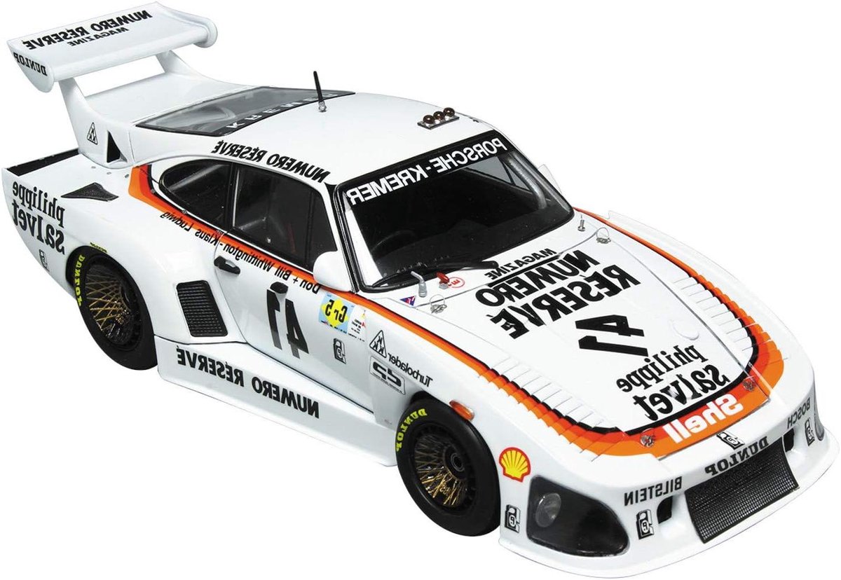Porsche 935 K3 - Raceauto Model - Modelbouw - Le Mans Winnaar - 20 x 10 x 7 cm