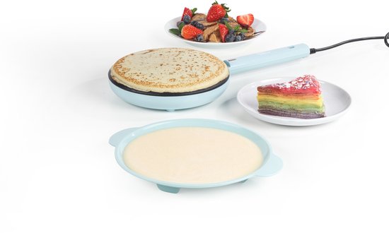 Giles & Posner Handheld Pannenkoekenmaker - 20 cm - Blauw — afbeelding 2