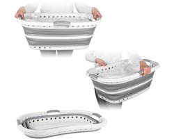 Beldray Opvouwbare Wasmand - 37L | Hip-Hugger | Grijs