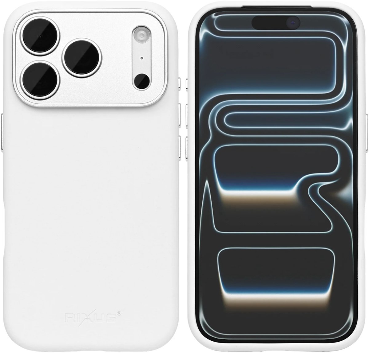 Rixus ProShield Case For Apple iPhone 17 Pro Max White
