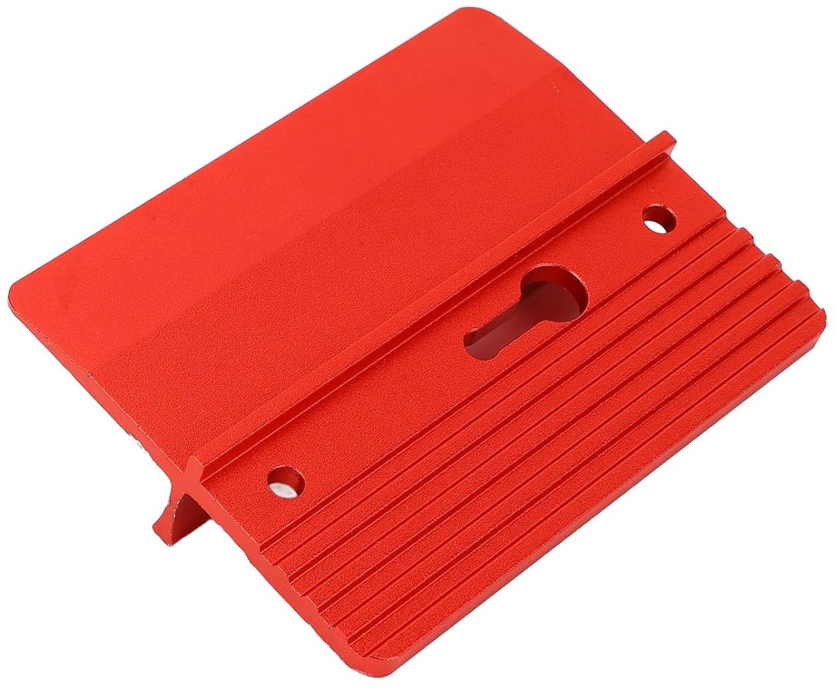 Droogwandmontageplaat 10x8cm - Aluminiumlegering - Nauwkeurige uitlijning - Veilige bevestiging - ShopVlot
