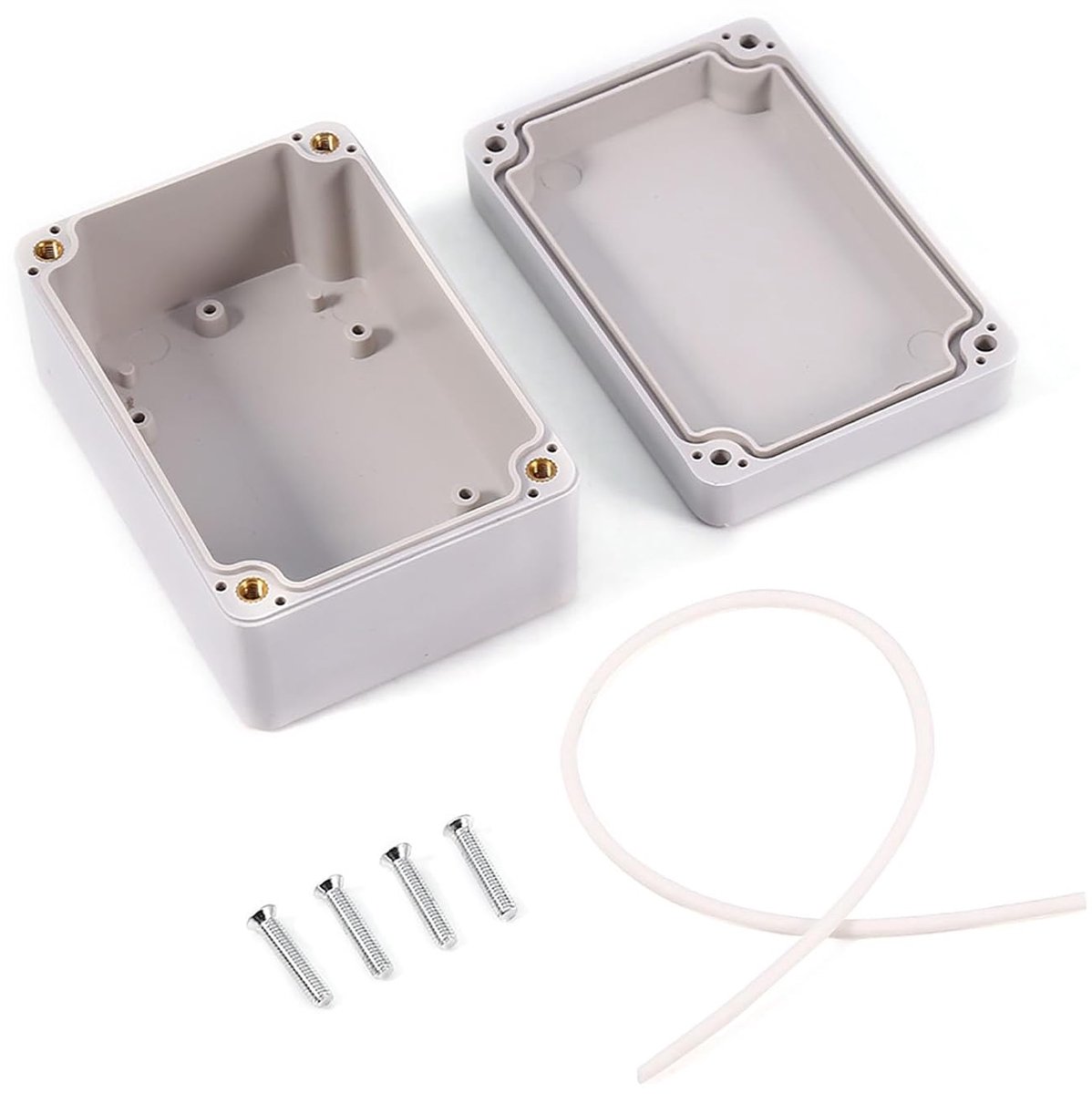 IP66 Waterproof Electronic Project Boxes, 1pcs Junction Box, ABS, Electrical Junction Box, Waterproof Junction Boxes - ShopVlot