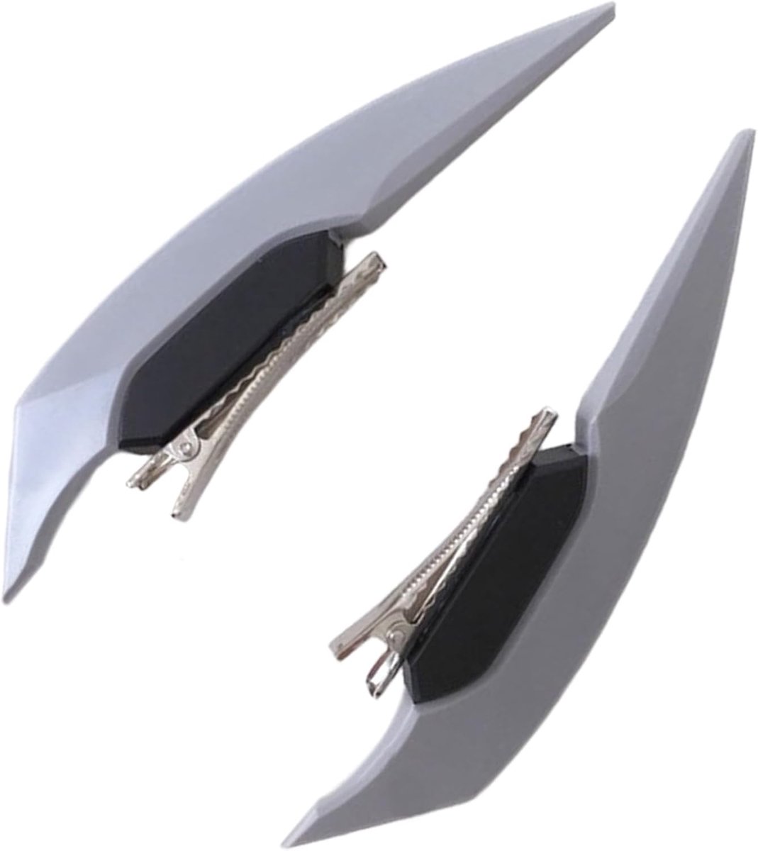 SnelShoppen - Engelenvleugel Haarclip voor Vrouwen, Mode Punk Gevleugelde Haarspeld 2000s Zijclip Haarspeldjes voor Cosplay Kostuum - 2 Stuks