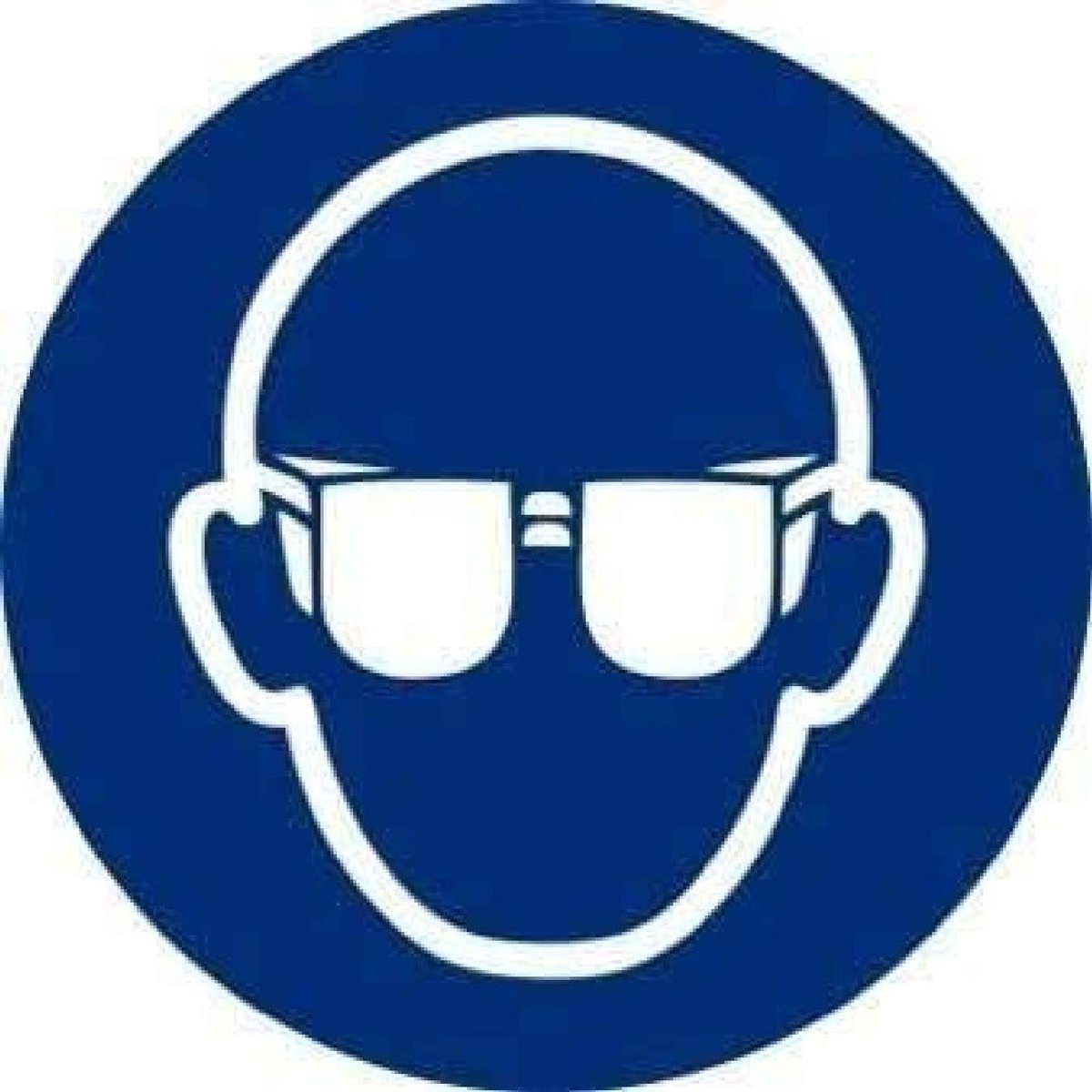 SnelShoppen - Zelfklevende Vinyl Stickers Set van 10 - 9 cm Diameter - Beschermende en Hygiënische Maatregelen voor Werkplekken, Bedrijven, Restaurant