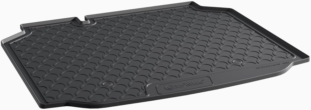 SnelShoppen - Rubberen Koffermat Geschikt voor Seat Leon 5F 5-Deurs 2013-2020 met 2cm Opstaande Rand, Waterdicht, Slijtvast en Antislip, Makkelijk Sch