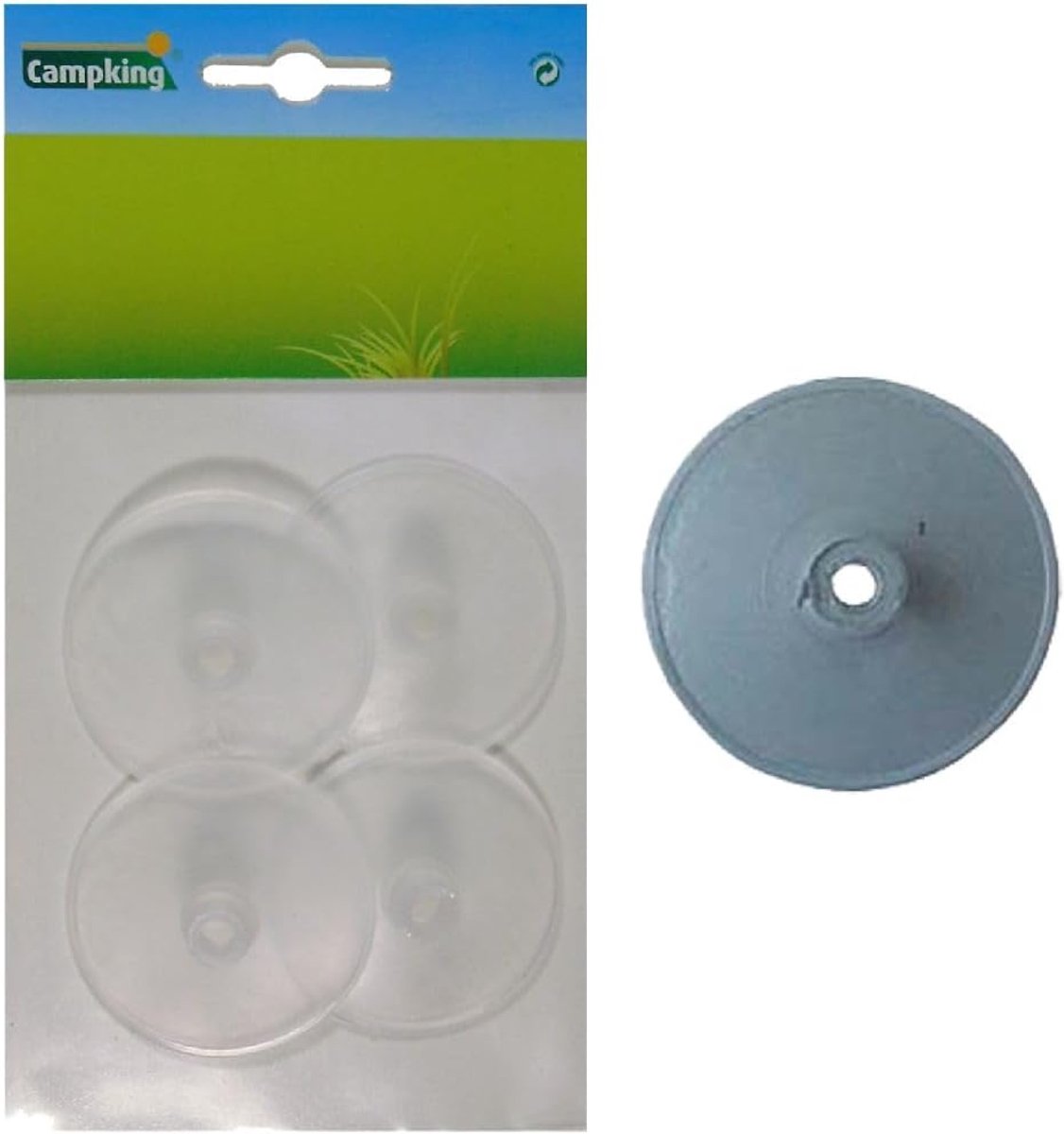 Regenkappen Tentstokken - Tentstok Covers - Waterdicht Maken - Set van 4 stuks - 50 mm - Zwart