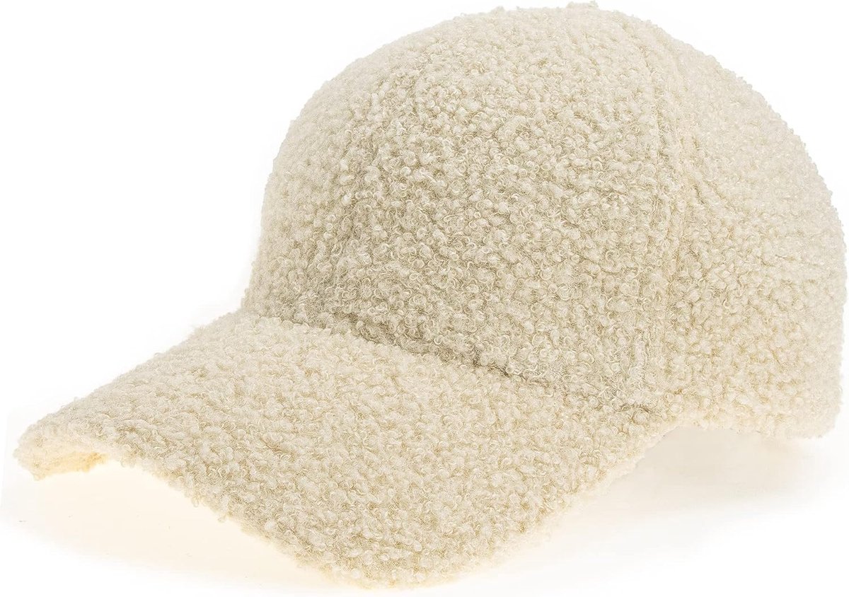 Baseball-Caps Warm-Winter Teddy-Fleece Hip-Hop Cap voor Heren Dames