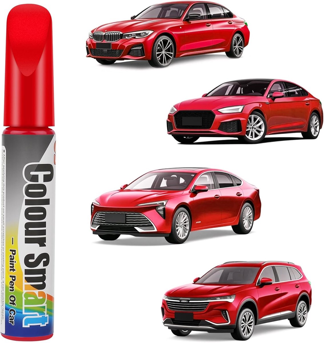 SnelShoppen - 12ml Auto Krassen Herstel Pen, Auto Schade Reparatie Pen, Snelle Oplossing voor Autokrassen, Krassenspray voor Auto's, Voertuigen, Velge