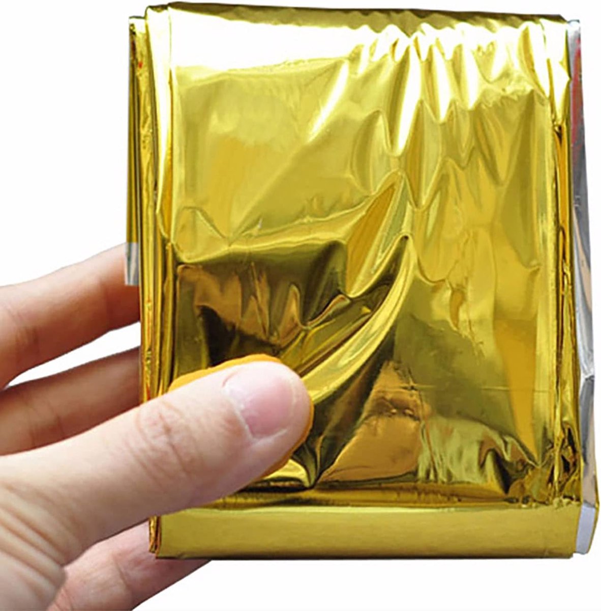 2 stuks thermische deken, gouden reddingsdeken, waterdichte