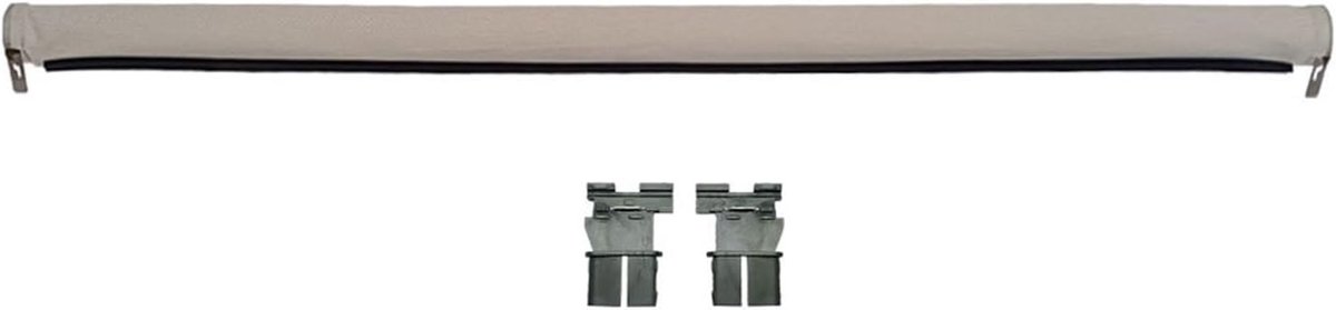 Auto Zonnedak Gordijn - Rolgordijn Zonnescherm - Auto Koel Houden - Blokkeert UV Stralen - 76 cm Lengte - Beige
