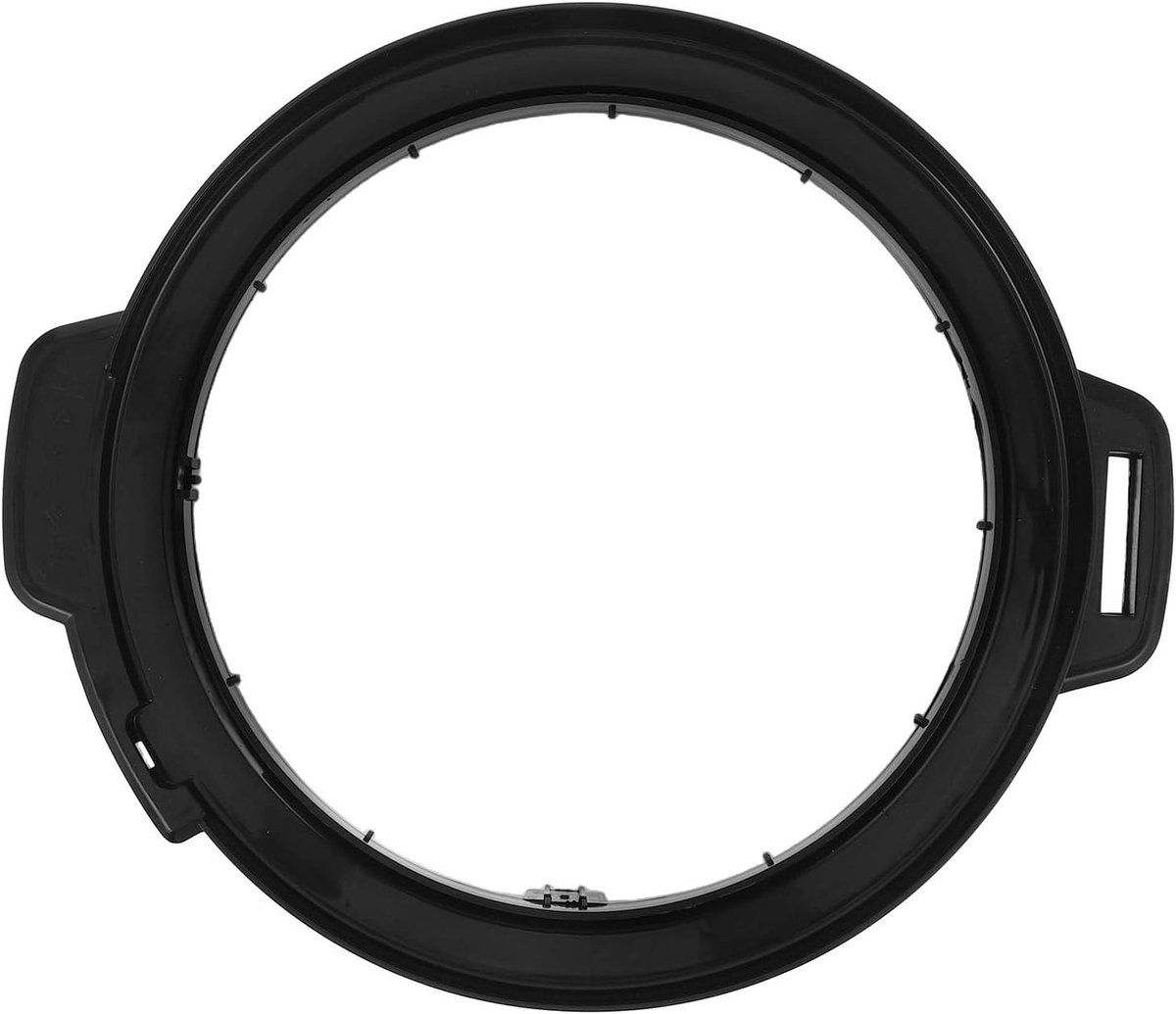 Deksel Handvat Frame - Snelkookpan Handgreep - Keuken Reparatie - Hittebestendig Kunststof - 231 cm Binnendiameter - Zwart