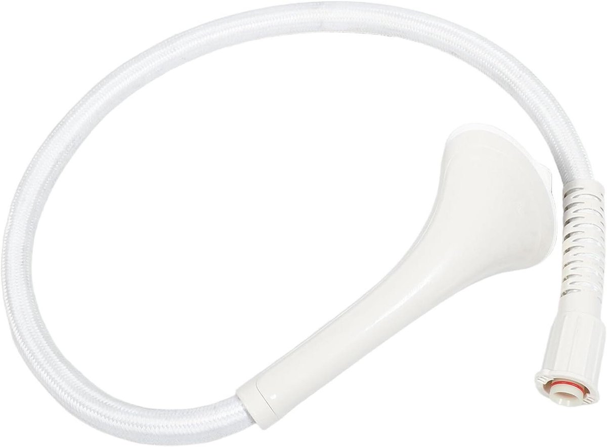 Stoomaccessoire Kledingstomer - Stoomkop Vervanging - Kreukels Verwijderen - Gelijkmatige Stoomverspreiding - 136 cm - Wit