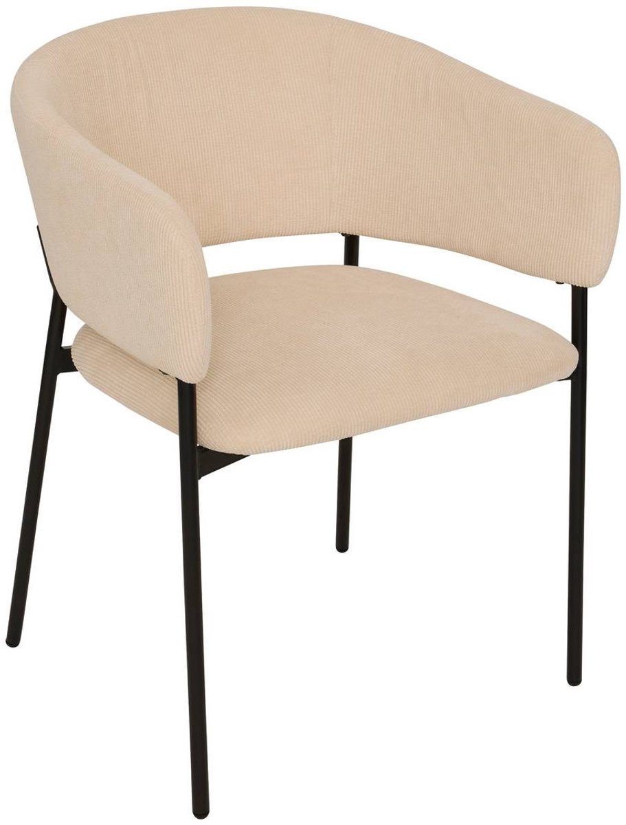 Set van 2 fauteuils van stof SOLEA