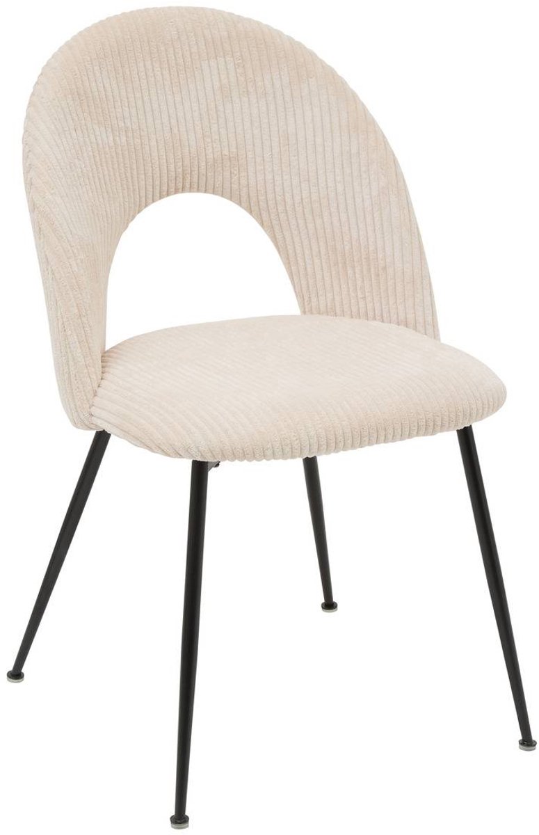 Chaise Raven H.81cm beige