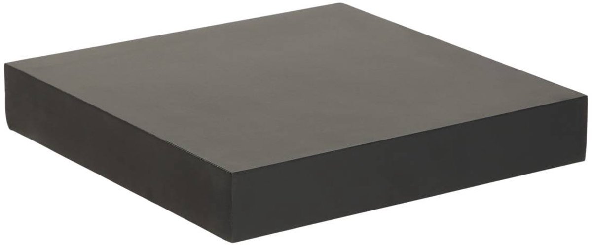 Five® - Wandplank - Eiken - 23.5x23.5x3.8 cm - Zwart