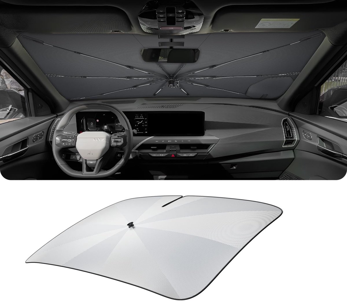 Omgoods - Auto Parasol voor Kia EV5 2025-2026 met UV Bescherming