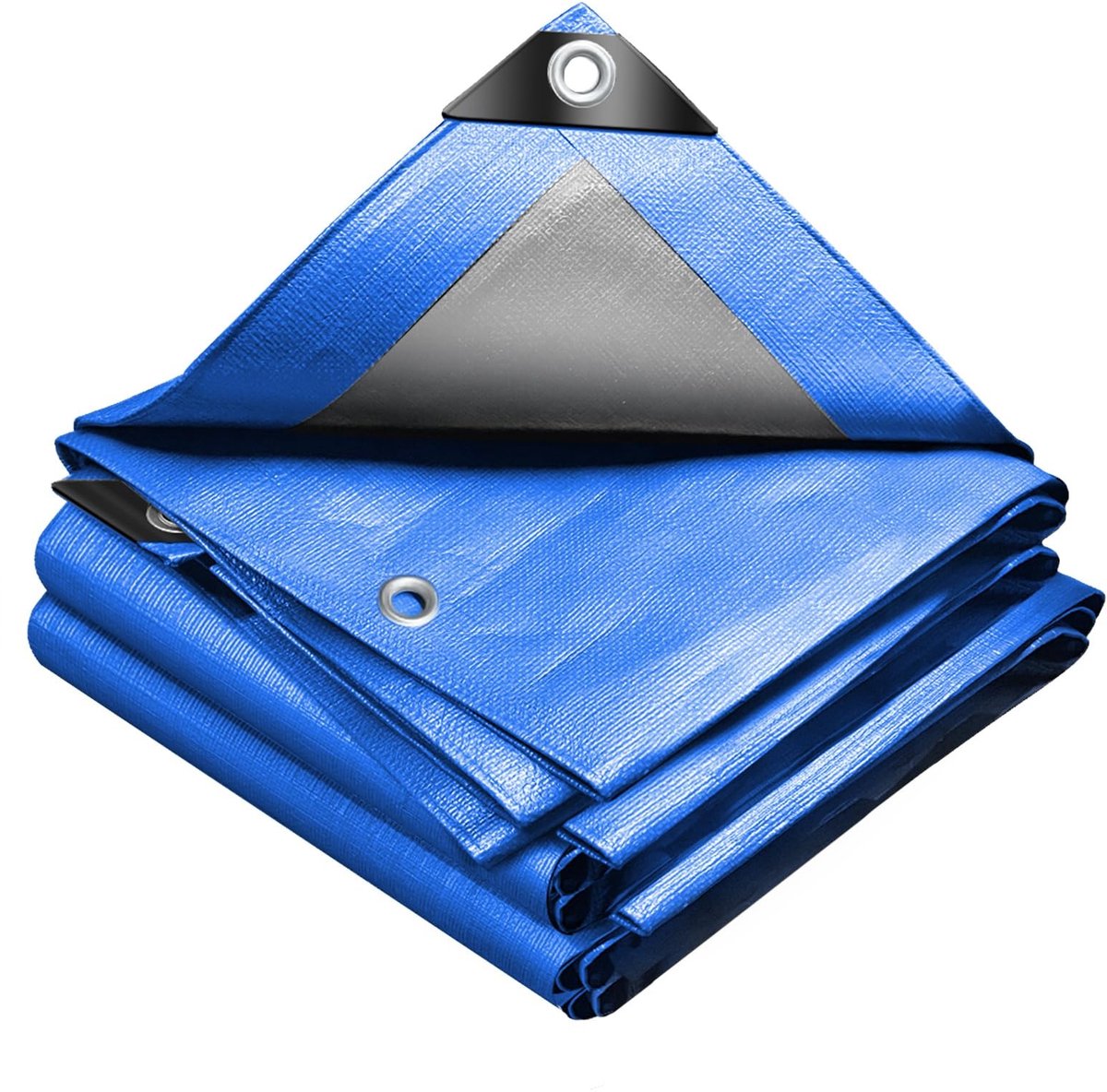 Omgoods - Waterdicht Polyethyleen Zeil, 240 g/m², 4 x 8 m, Extra Sterk