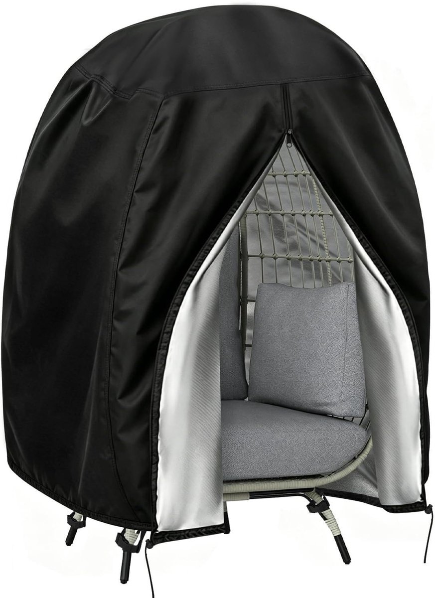 Omgoods - Waterdichte Stoelhoes voor Hangstoelen, 140 x 140 x 200 cm