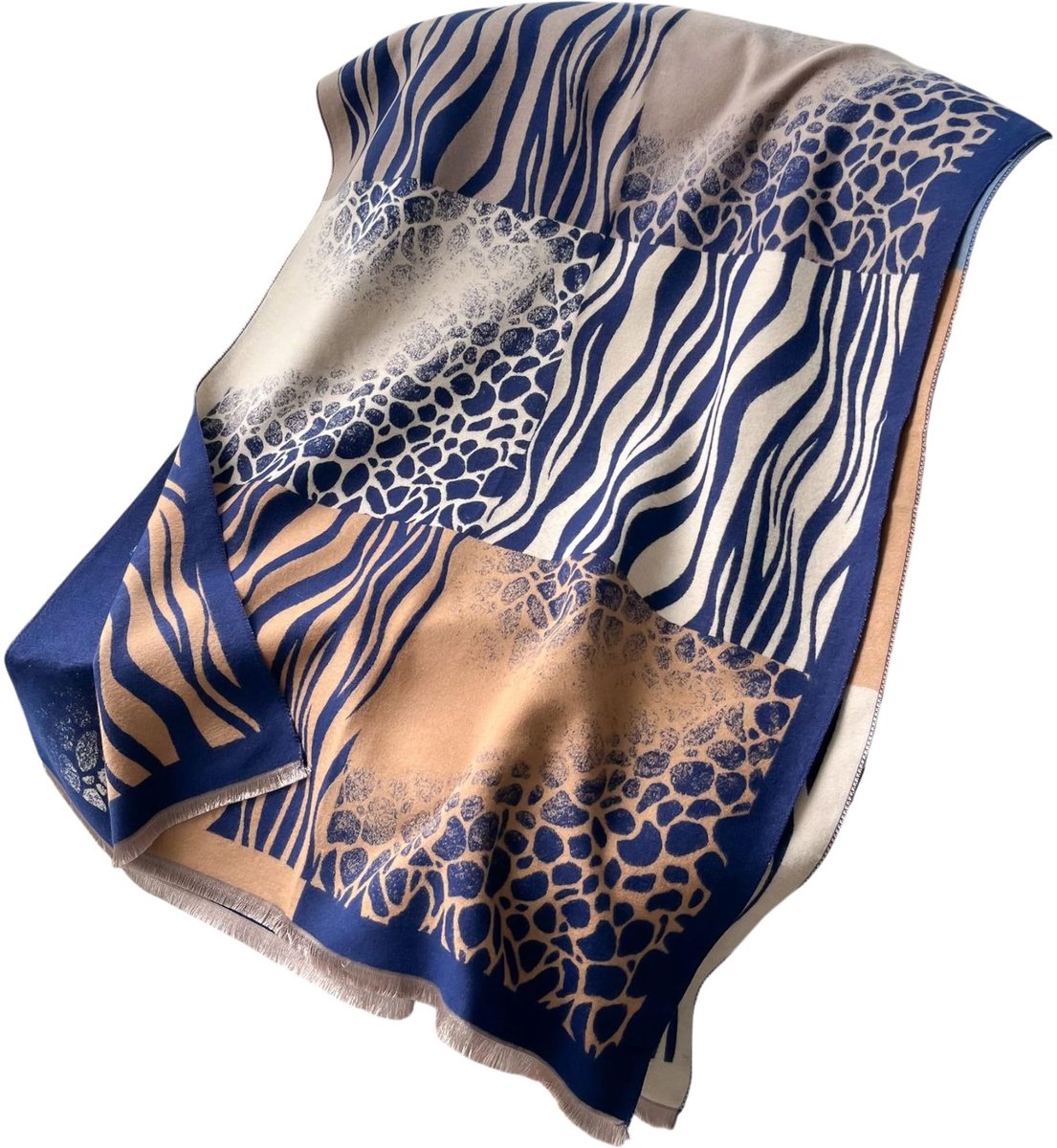 Omgoods - Cashmere-achtige Pashmina Sjaal voor Herfst en Winter