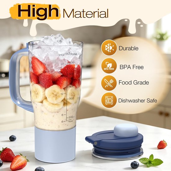 Omgoods - Vervangende Blenderbeker 26oz voor Ninja BlendBOSS — afbeelding 2
